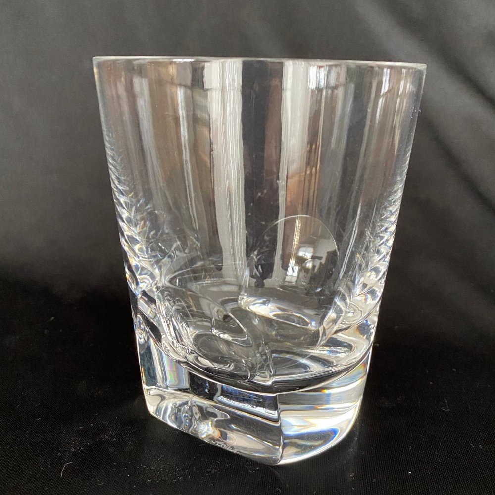 Rogaska "Manhattan" pattern, double old fashioned crystal glass